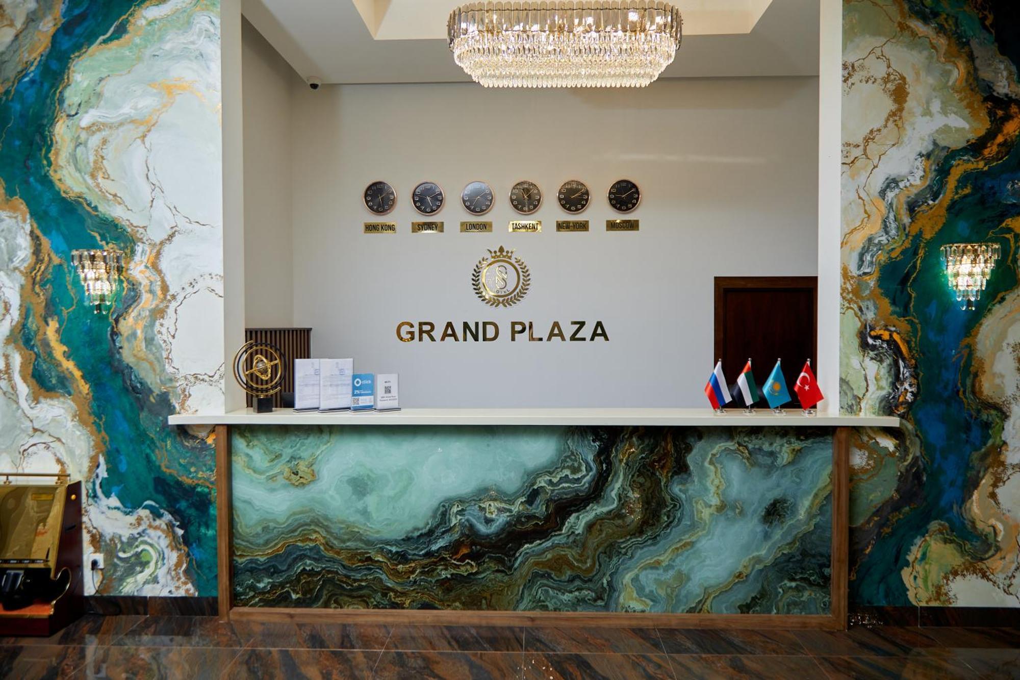 Grand Plaza Hotel Szamarkand Kültér fotó