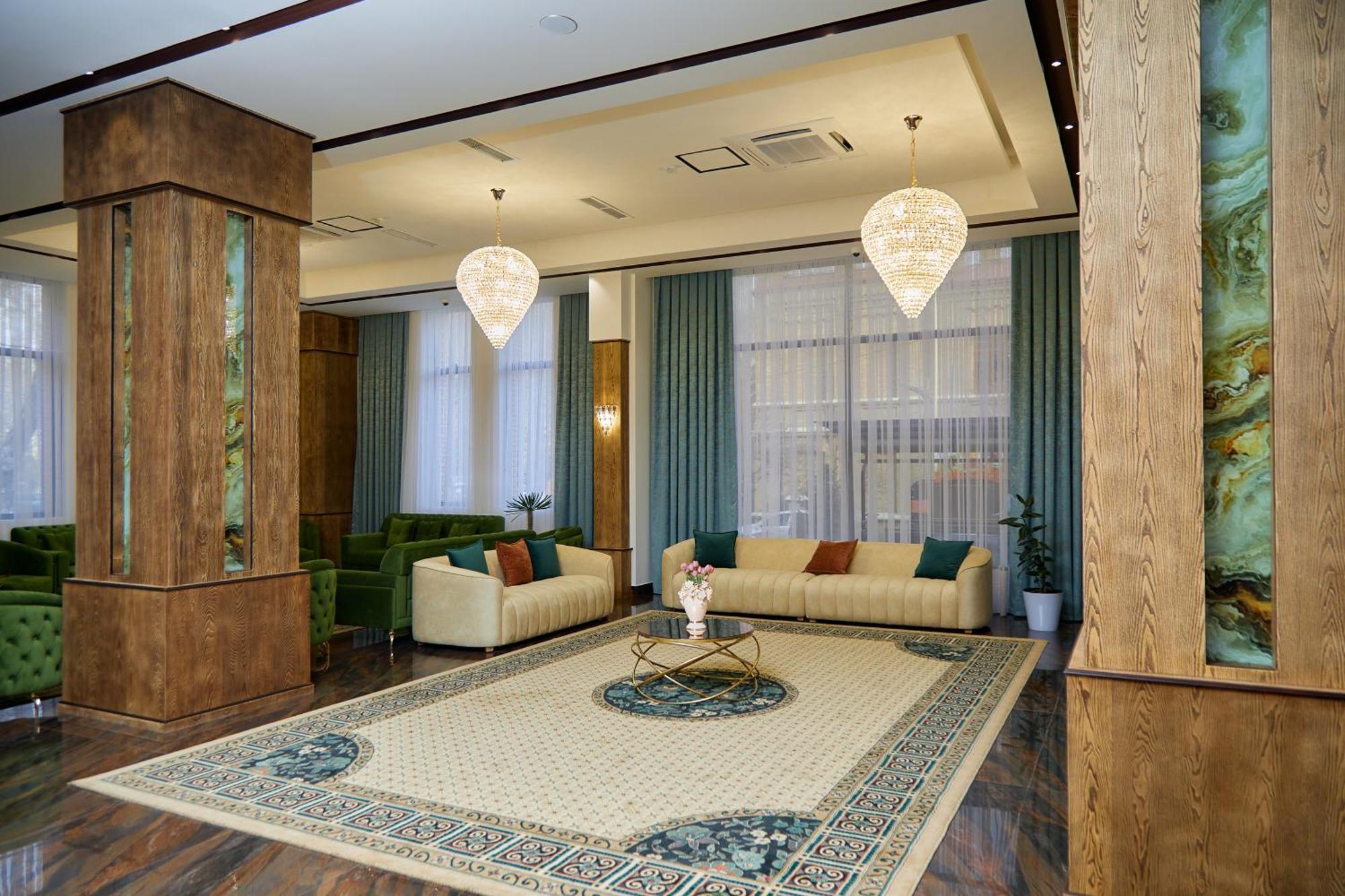 Grand Plaza Hotel Szamarkand Kültér fotó